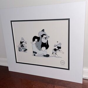 Disney “To The Rescue” Ltd. Edition Sericel from Two Gun Mickey animated short